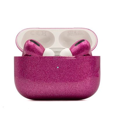 Apple AirPods Pro mit MagSafe Ladecase (2021) - Original - Custom Pink Glitter