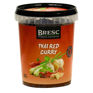 Bresc Thai Red Curry 3x 450g vegane indische Curry-Kräutermischung Gewürz scharf