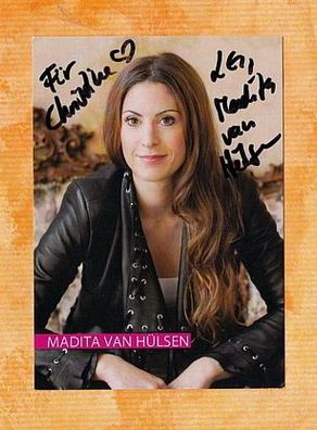 Madita van Hülsen - persönlich signiert