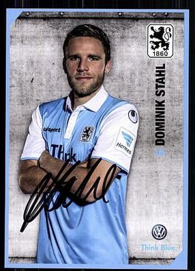 Dominik Stahl TSV 1860 München 2014-15 Original Signiert + A 85516