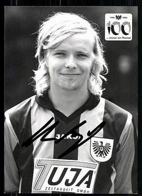 Uwe Seggewiß SC Preußen Münster 2006-07 Original Signiert + A 85437