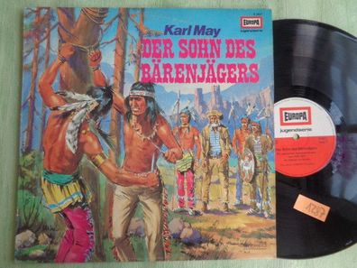 LP Europa E2037 Karl May Sohn des Bärenjägers Hans Paetsch Dagmar v Kurmin Vinyl