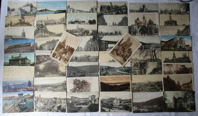 100 Ansichtskarten gelaufen als Feldpost im 1. Weltkrieg (104945)