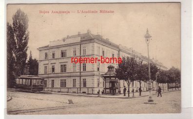 12262 Ak Belgrad ? Serbien Militärakademie Bojna Akademija um 1915