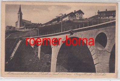 15967 Ak Reith in Tirol Gurgelbach Viadukt der Mittenwaldbahn um 1930