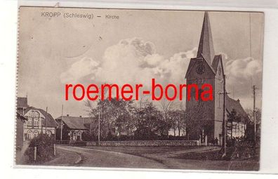17994 Ak Kropp (Schleswig) Kirche 1913
