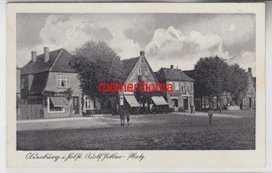 23319 Ak Oldenburg in Holstein Strassenansicht mit Geschäften 1939