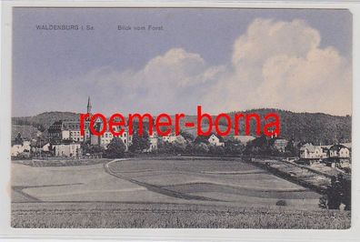 42872 Ak Waldenburg in Sachsen Blick vom Forst um 1910