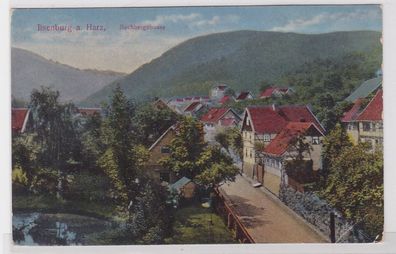 46630 AK Ilsenburg am Harz - Buchbergstrasse, Straßenansicht 1918