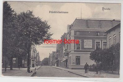 54944 Ak Heide Friedrichstrasse Kolonialwarenladen 1907