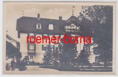 56749 Ak Bad Wörishofen Hotel Kreuzer um 1930