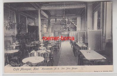 56871 Ak Kiel Café Monopol Holstenstrasse 9, 1909