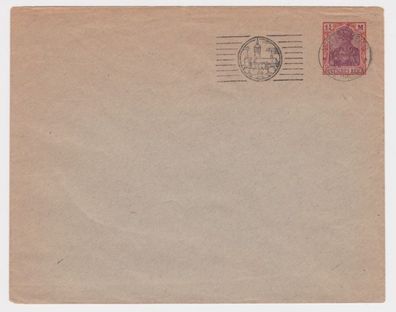 57941 DR Ganzsachen Umschlag PU52 Sonderstempel Wittenberg 1922
