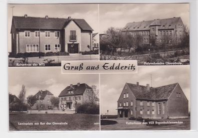 61520 Mehrbild Ak Edderitz Kreis Köthen in Anhalt 1961