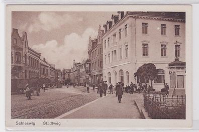 65626 Ak Schleswig Stadtweg um 1930