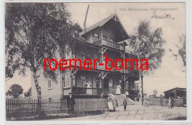 70825 Ak Wald Oppelsdorf (Opolno-Zdroj) Villa Willkommen 1909