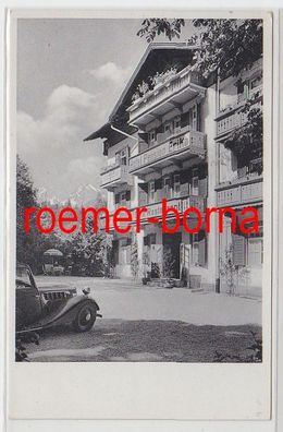 71308 Ak Berchtesgaden Oberbayern Hotel und Restaurant 'Erika' 1938