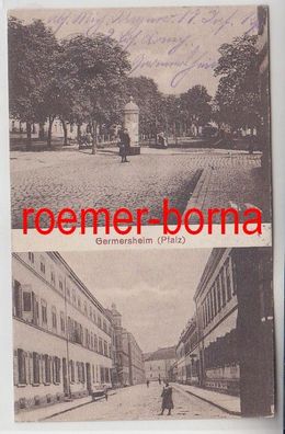 72155 Mehrbild Ak Germersheim (Pfalz) Strassenansicht 1915