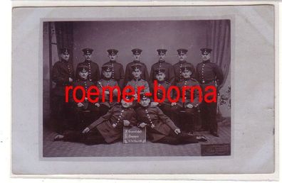 75412 Foto Ak Chemnitz 15. Infanterie Regiment Nr.181, 1911
