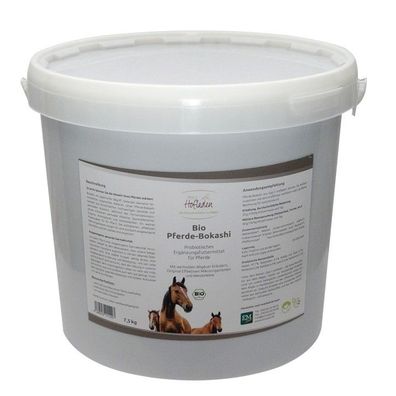 5,72€/ kg) Pferde-Bokashi 7,5 kg Probiotisches Ergänzungsfuttermittel für Pferde