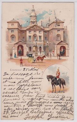 76587 Ak London Royal Horse Guards & First Life Guards 1900