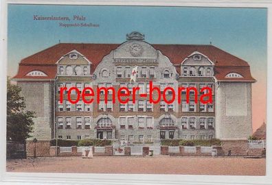 78264 Ak Kaiserslautern Rupprecht Schulhaus 1918
