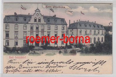 78359 Ak Bad Salzschlirf Hotel Wüsthofen um 1910