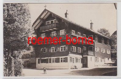 78781 Foto Ak Scheidegg bayer. Allgäu Pension 'Schweizerhaus' 1929