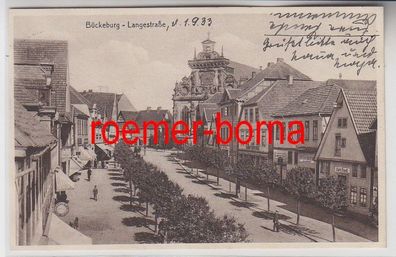 78903 Ak Bückeburg Langestrasse 1933