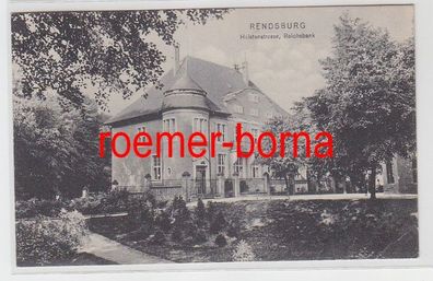 79020 Ak Rendsburg Holstenstrasse Reichsbank 1910