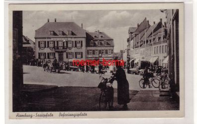 79245 Ak Homburg Saarpfalz Befreiungsplatz um 1920