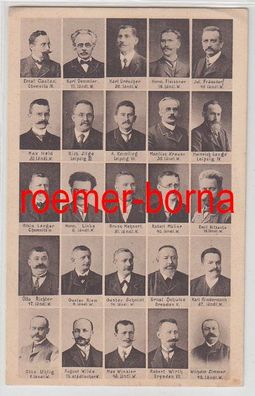 79248 Ak Die sozialdemokratische Fraktion des sächsischen Landtages um 1920