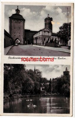 79294 Mehrbild Ak Bernau bei Berlin Parkrestaurant Elysium 1939