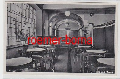 79416 Ak Worms Café und Konditorei Lott um 1940