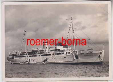 79503 Ak M.S. Motorschiff 'Königin Luise' vor Helgoland 1937