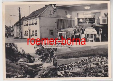 79507 Mehrbild Ak Tambach Dietharz Gaststätte 'Tammichgrund' um 1950