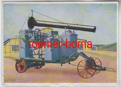 79516 Reklame Ak Landmaschine geschrieben nach Westgreussen 1941