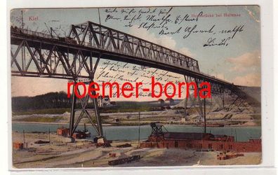 79608 Ak Kiel Hochbrücke bei Holtenau 1912
