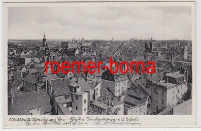 79872 Ak Skatstadt Altenburg Blick vom Nikolaiturm auf das Schloß 1940