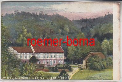 80221 Ak Neumühle im Zeitzgrund bei Roda S.-A. 1907