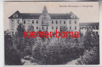 81041 Ak Heilstätte Bischofsgrün im Fichtelgebirge 1920