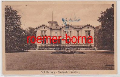 81067 Ak Bad Harzburg Stadtpark Casino 1922