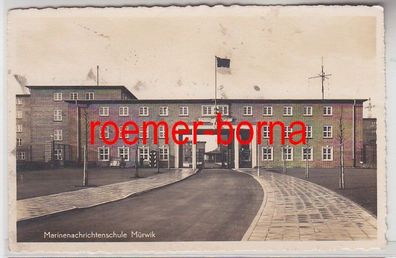 81181 Feldpost Ak Marinenachrichtenschule Mürwik 1940