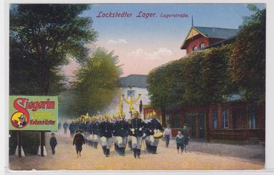 82068 Reklame Feldpost Ak Lockstedter Lager Lagerstrasse 1915
