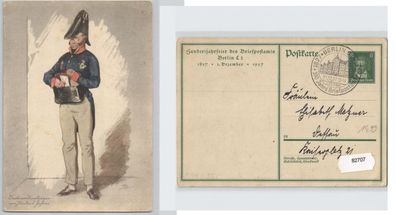 82707 Ganzsachen Ak 100 Jahre Briefpostamt Berlin C2, 1827-1927