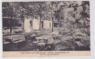 85187 AK Café Restaurant Karolinger Garten, Charlottenburg, Inh. W.v.d. Eerden