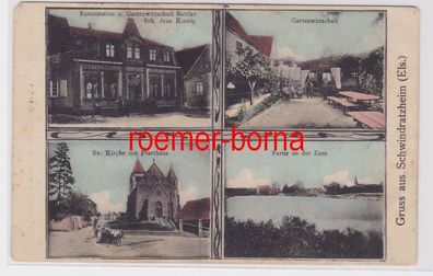 85475 Mehrbild Ak Gruss aus Schwindratzheim (Elsass) 1914