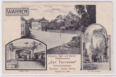 88582 Mehrbild Ak trueen Etablissement 'Zur Terrasse' 1915
