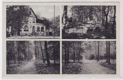 89289 Mehrbild Ak Forsthaus Lucka in Thüringen 1935