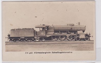 89829 AK Heißdampf-Schnellzug-Lokomotiven württembergische Staatsbahn Gattung C